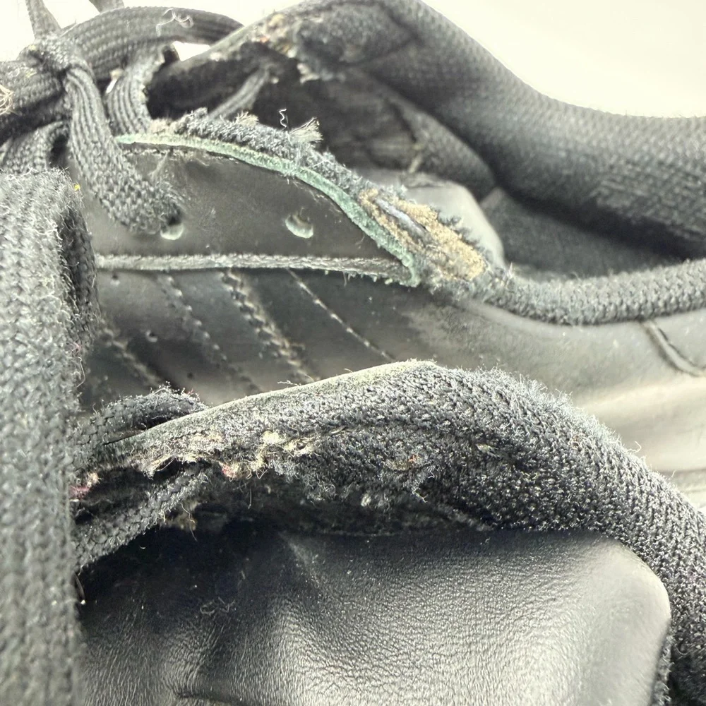Adidas Superstar Black Sneakers 80s Street Sporty Footwear Athletic Shoes Unisex - Picture 15 of 17